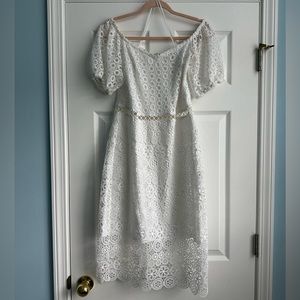 Express Dress off the shoulder size M